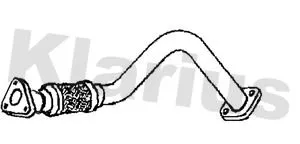 Klarius Front Exhaust Pipe For Opel Vauxhall Mokka / Mokka X