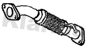 KLARIUS KLARIUS 302111 Klarius Front Exhaust Pipe For Kia Cee'd 