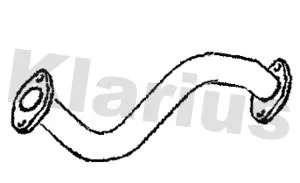 KLARIUS KLARIUS 302121 Klarius Front Exhaust Pipe For Toyota Rav 4 