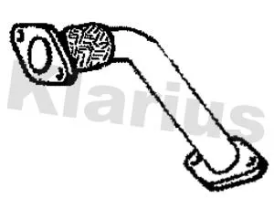 Klarius Front Exhaust Pipe For Renault Master