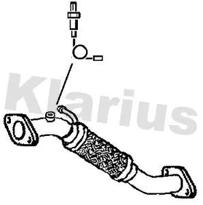 Klarius Front Exhaust Pipe For Hyundai I20