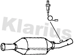 Exhaust Catalytic Converter Fits Toyota Corolla Yaris