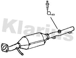 Exhaust Catalytic Converter Fits Ford Focus