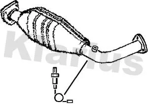 Exhaust Catalytic Converter Fits Mg Mgf