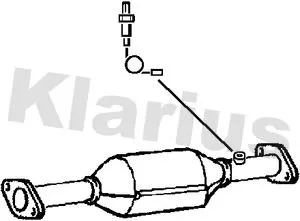 Exhaust Catalytic Converter Fits Suzuki Alto