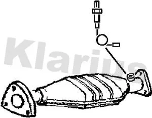 Exhaust Catalytic Converter Fits Honda Accord S2000