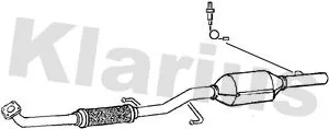 Exhaust Catalytic Converter Fits Vw Lupo