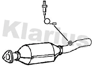 Exhaust Catalytic Converter Fits Audi A2