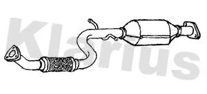 Exhaust Catalytic Converter Fits Opel Vauxhall Insignia