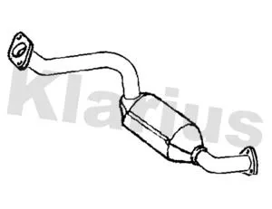 Exhaust Catalytic Converter Fits Honda Civic Jazz