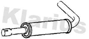 Exhaust Catalytic Converter Fits Mitsubishi Mirage / Space Star