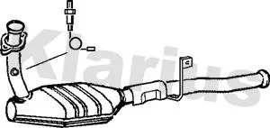 Exhaust Catalytic Converter Fits Renault 19 Megane Scénic