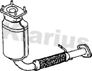 Exhaust Catalytic Converter Fits Ford Mondeo