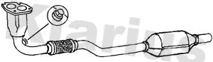 Exhaust Catalytic Converter Fits Opel Vauxhall Astra Astra F Classic Zafira