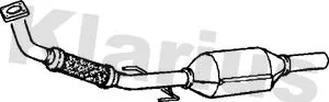 Exhaust Catalytic Converter Fits Vw Bora Golf
