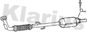 Exhaust Catalytic Converter Fits Seat Vw Arosa Lupo Polo