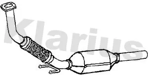 Exhaust Catalytic Converter Fits Vw Caddy Polo