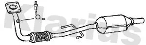Exhaust Catalytic Converter Fits Vw Lupo Polo