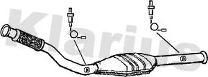 Exhaust Catalytic Converter Fits Citroën Xsara Picasso