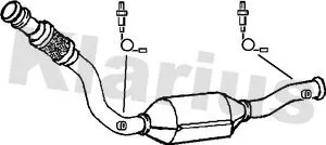 Exhaust Catalytic Converter Fits Peugeot 307