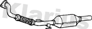 Exhaust Catalytic Converter Fits Audi Seat Skoda A3 Leon Octavia Toledo