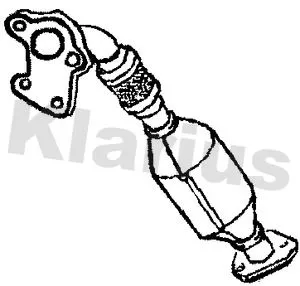 Exhaust Catalytic Converter Fits Audi Vw A4 Passat
