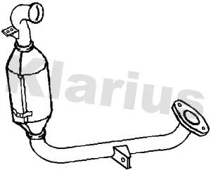 Exhaust Catalytic Converter Fits Ford Focus Focus C-max