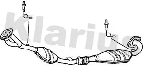 Exhaust Catalytic Converter Fits Opel Vauxhall Omega