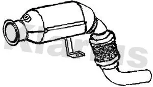 Exhaust Catalytic Converter Fits Bmw 3 Series