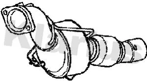 Exhaust Catalytic Converter Fits Bmw 5 Series