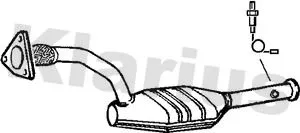 Exhaust Catalytic Converter Fits Renault Clio Laguna Megane Scénic Twingo