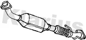 Exhaust Catalytic Converter Fits Ford S-max