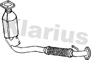 Exhaust Catalytic Converter Fits Ford Transit