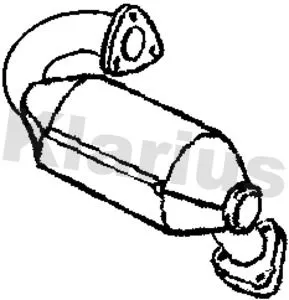 Exhaust Catalytic Converter Fits Nissan Qashqai X-trail