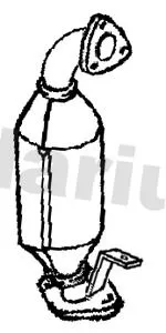 Exhaust Catalytic Converter Fits Toyota Yaris