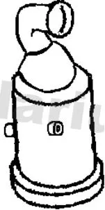 Exhaust Catalytic Converter Fits Citroën Peugeot 208 308 308 Sw 5008 Berlingo C3 C3 Picasso C4 Aircross C4 Grand Picasso C4 Picasso Ds3 Ds4 Partner Partner Tepee