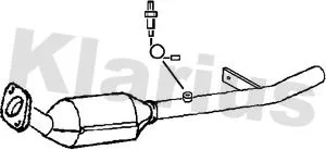 Exhaust Catalytic Converter Fits Bmw X5