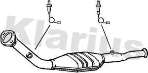 Exhaust Catalytic Converter Fits Peugeot 306