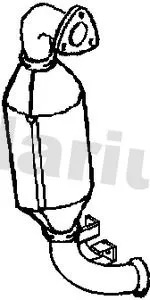 Exhaust Catalytic Converter Fits Mini Peugeot 208 Mini Mini Countryman Mini Paceman Rcz