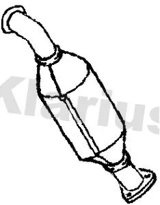 Exhaust Catalytic Converter Fits Land Rover Freelander 2