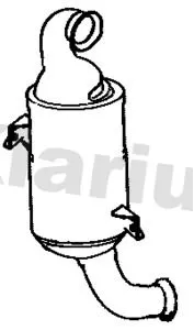 Exhaust Catalytic Converter Fits Citroën Opel Peugeot Vauxhall 508 508 Sw Berlingo Combo Partner Rifter