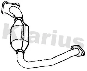 Exhaust Catalytic Converter Fits Ford Focus Mondeo