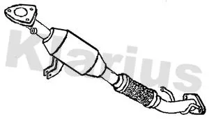 Exhaust Catalytic Converter Fits Ford Tourneo Connect Transit Connect