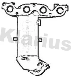 Diesel Particulate Filter Dpf Soot Fits Kia Rio