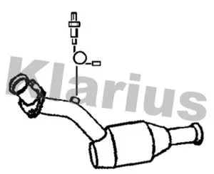 Diesel Particulate Filter Dpf Soot Fits Renault Twingo