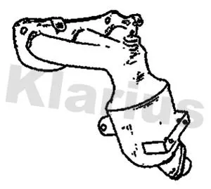 Exhaust Catalytic Converter Fits Nissan Micra