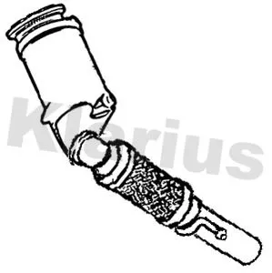 Exhaust Catalytic Converter Fits Bmw 1 2 3 4 Series