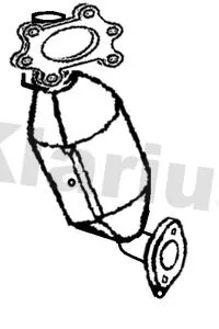 Exhaust Catalytic Converter Fits Honda Cr-v