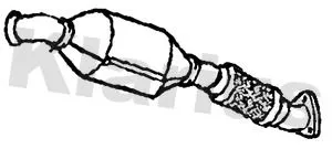 Exhaust Catalytic Converter Fits Volvo S60 S80 V60 V70 Xc60 Xc70