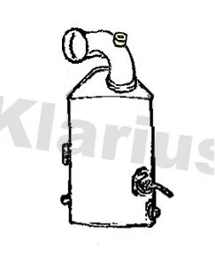 Exhaust Catalytic Converter Fits Citroën Fiat Peugeot Expert Expert Tepee Jumpy Scudo